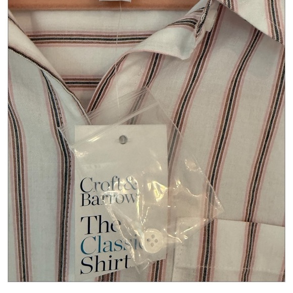 Croft & Borrow large womens button down shirt new - Picture 3 of 3